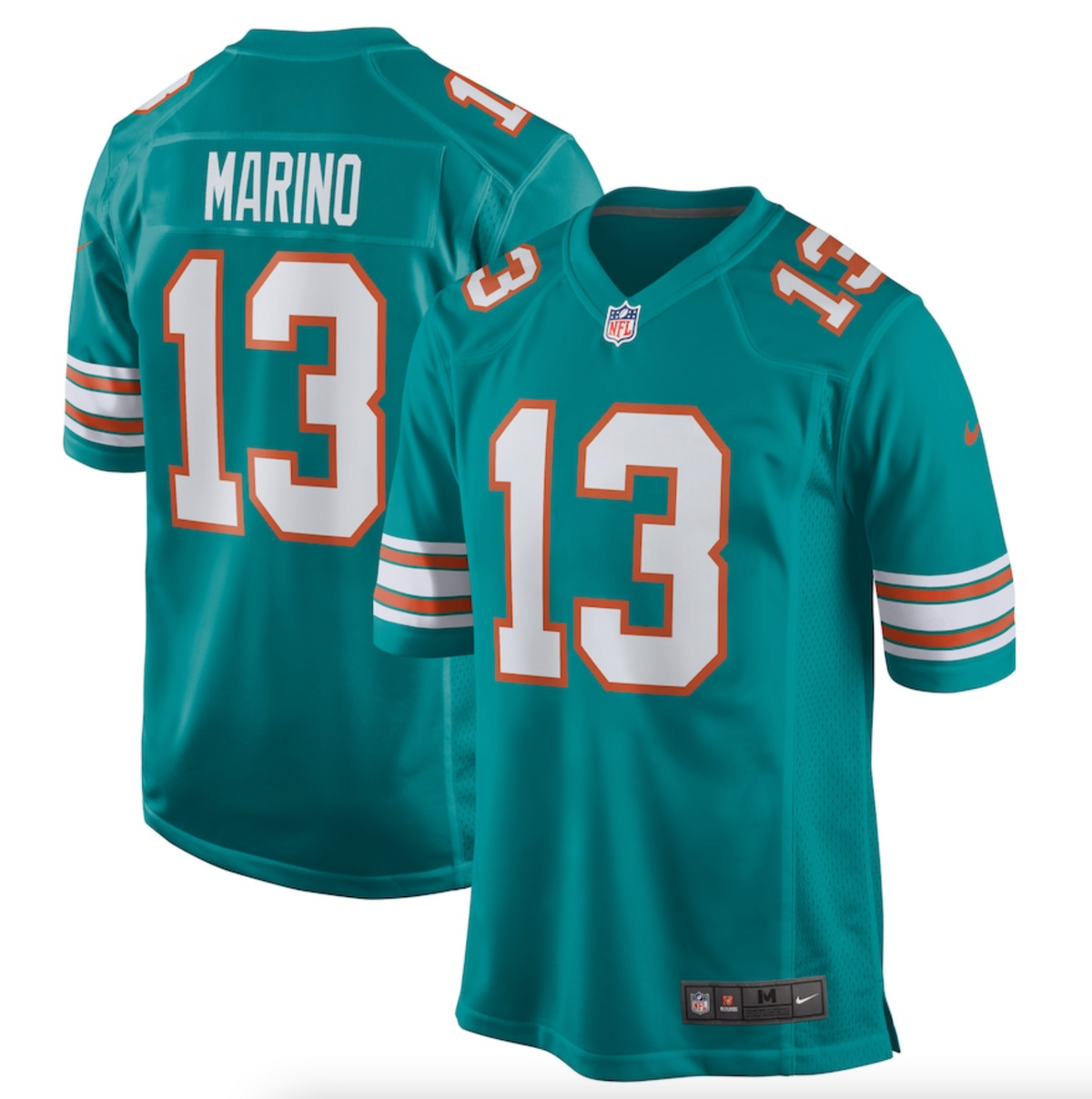 Men's Miami Dolphins Dan Marino Nike Aqua Retired Player Jersey