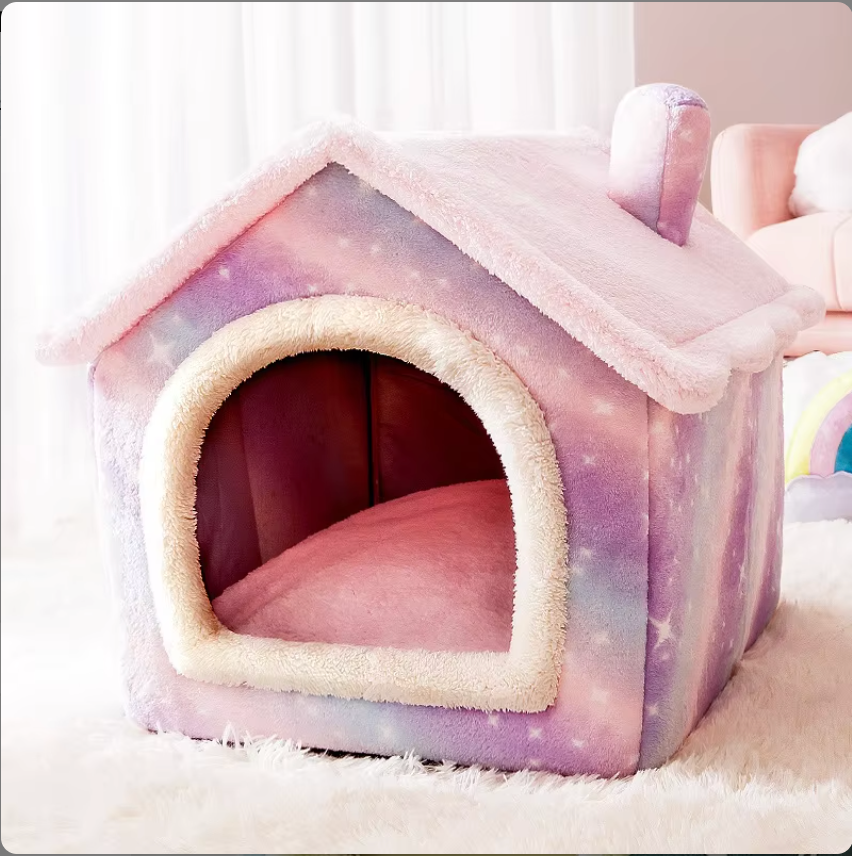 Breathable Warm Plush Pet Bed Dog House Washable Soft Cat Cushion Kennel for Small Medium Large Dogs Pet Manufacturer Supplies