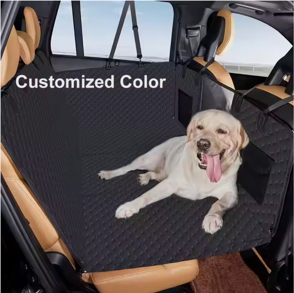 Extended Dog Car Seat Cover Car Bed Pet Backseat Cover Waterproof And Anti-Slip Pet Mat for Car SUV Truck Dog Products