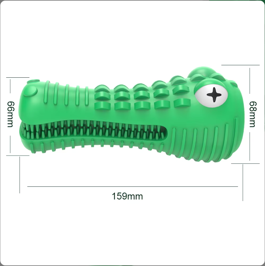 Dog Toys Chew Squeaky Toothbrush Pet Toy Durable for Aggressive Pet Manufacturer Teeth Cleaning Dental Care Toy For Large Dogs