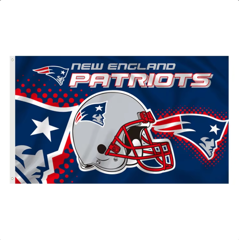 [Many different designs to choose from] PATRIOTS football NFL flag