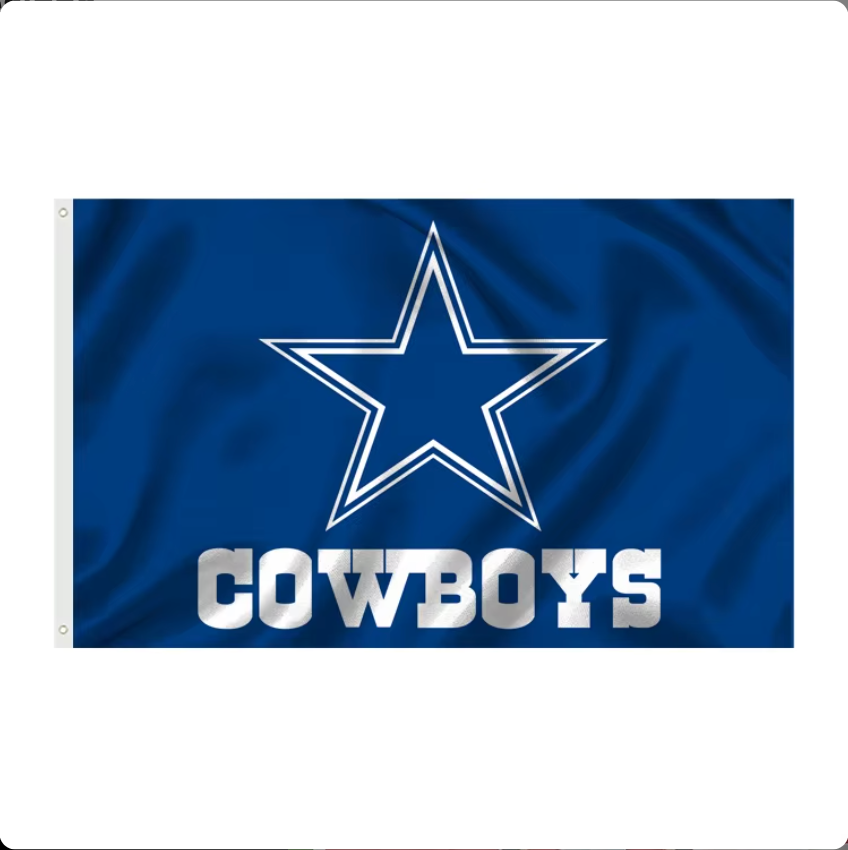 [Many different designs to choose from] Hot Selling Dallas Cowboys Football Flags with Many Designs