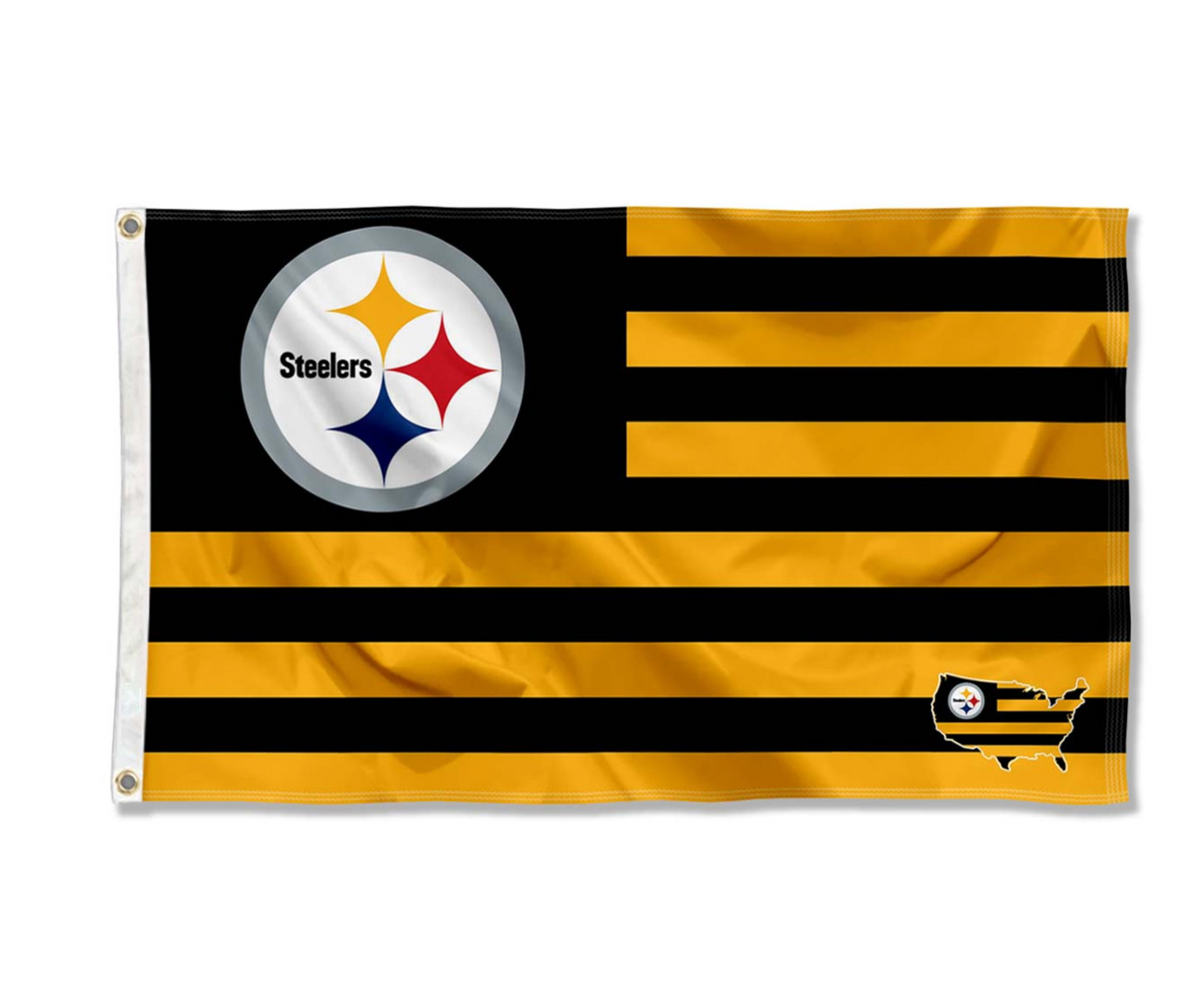 [Many different designs to choose from] Pittsburgh Steelers Flags